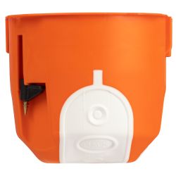 Коробка установочная ЭРА KUU-71-65-unibox двухкомпонентная универсальная оранжевая 71х65мм UniBox саморезы IP30