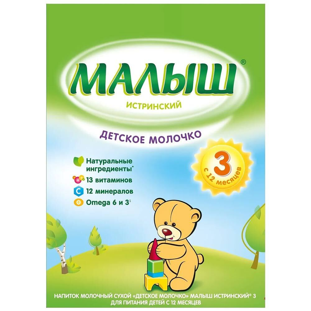 Малыш 3 Детское Молочко с 12 Месяцев 350гр