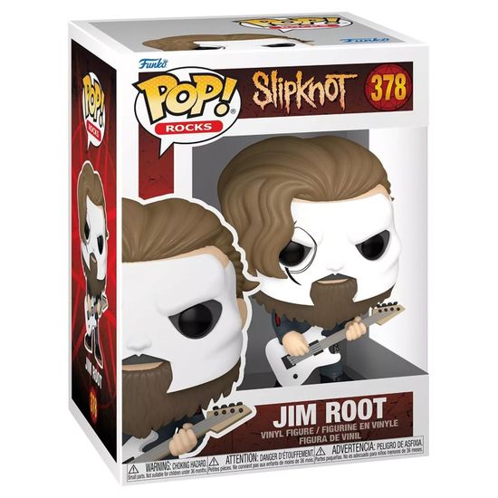 Фигурка Funko POP! Rocks Slipknot Jim Root With Guitar (378) 67438 / Фигурка Фанко ПОП! в виде музыканта группы "Slipknot", Джим Рут