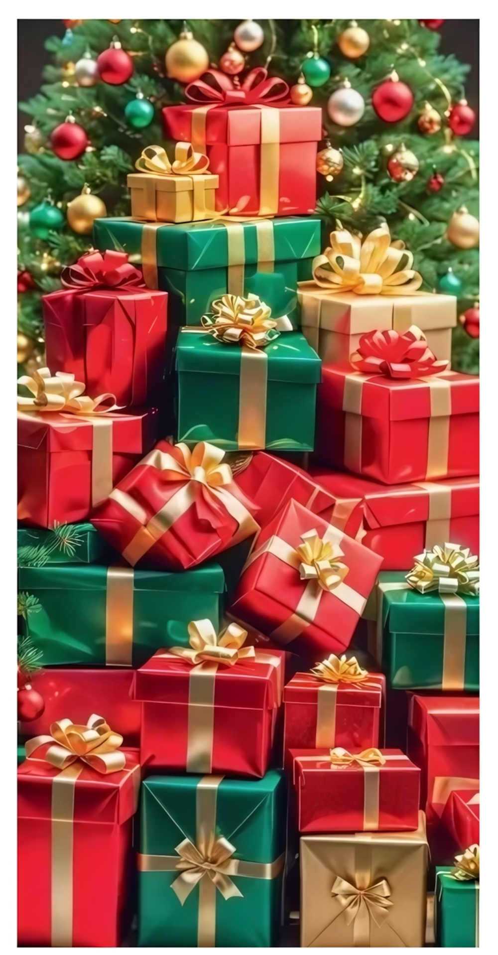 Конверт для денег новогодний без надписи 50001640 (ТМ Праздник)