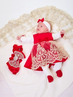 Комплект выписку новорождённому зимний