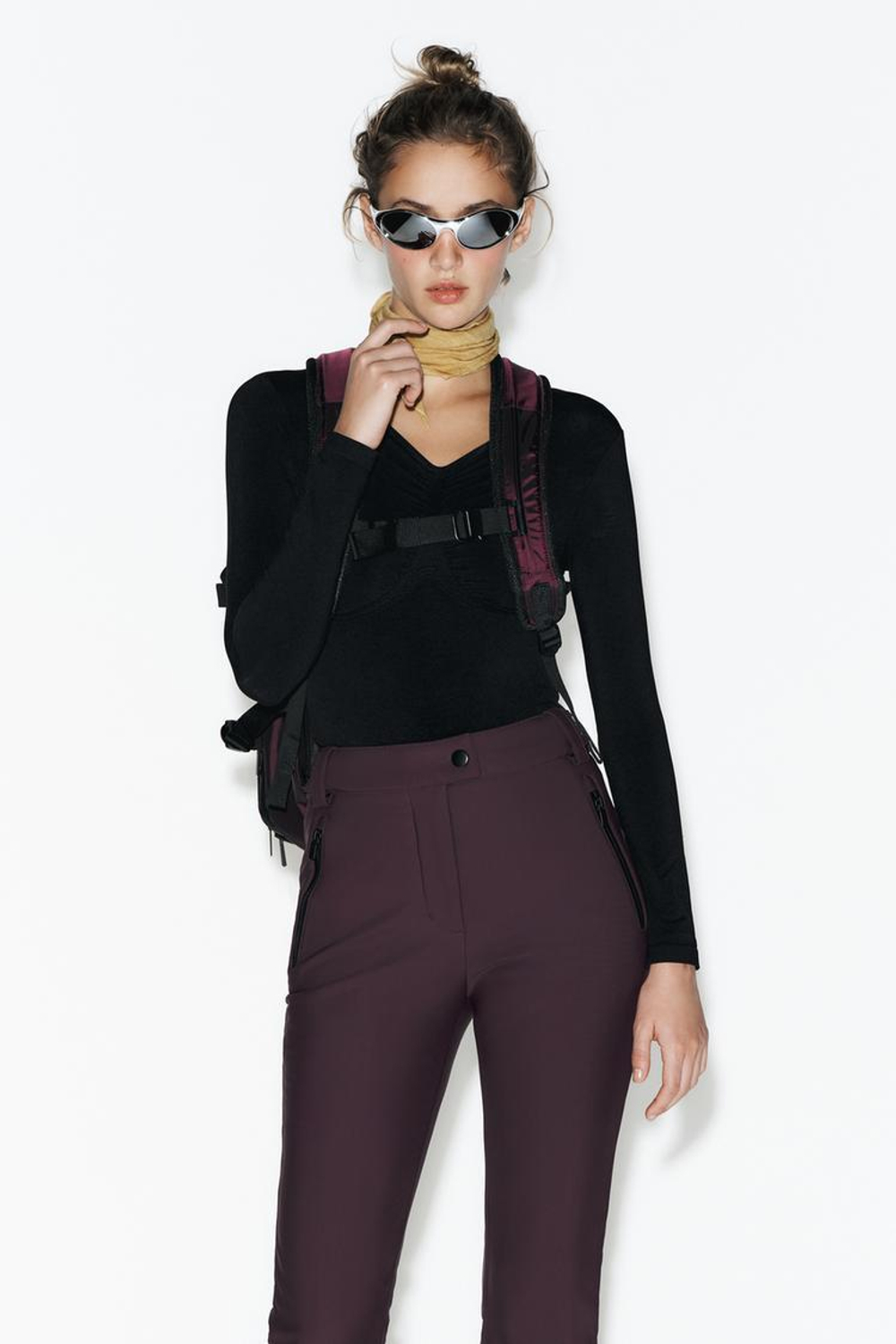 ZARA МЯГКОЕ БОДИ, ЧЕРНЫЙ