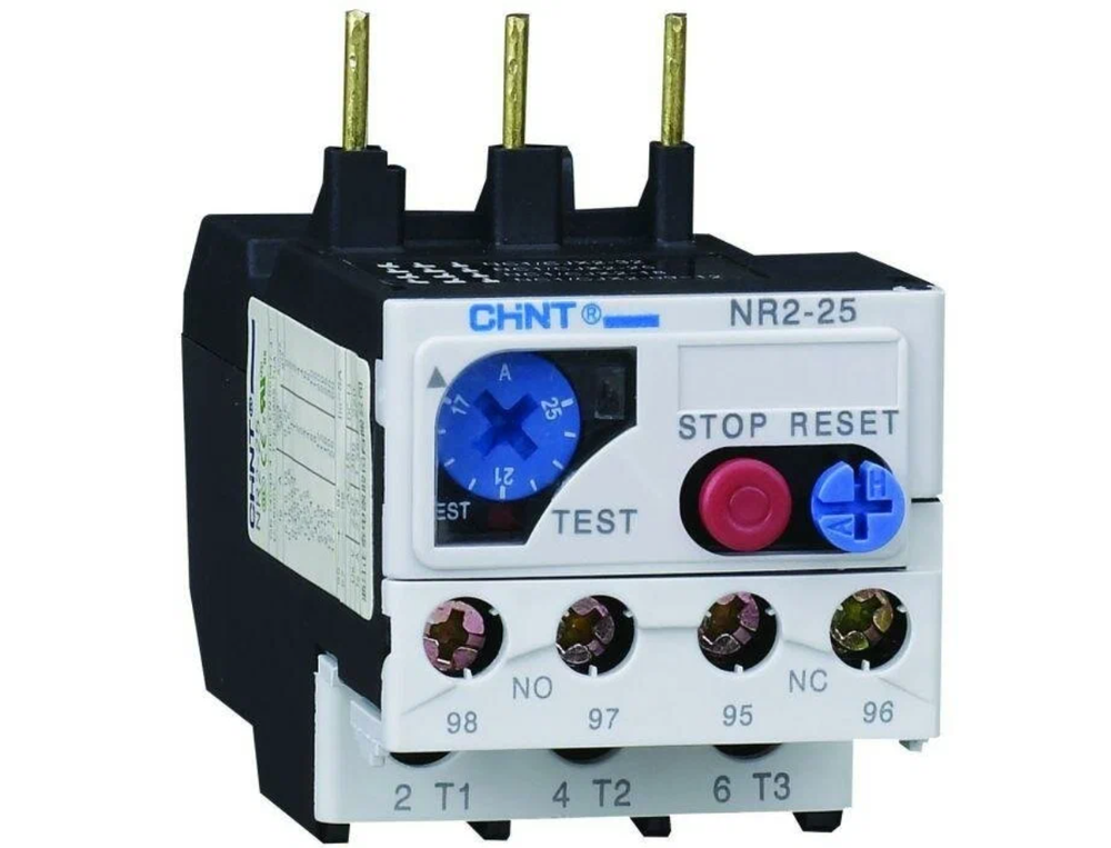 Реле перегрузки тепловое CHINT NR2-25 5.5-8А (R) 1 шт. 25 А 690 В 268141