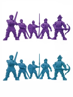 Конструктор блочный Фантастическая Битвы " Штурм Бастиона "