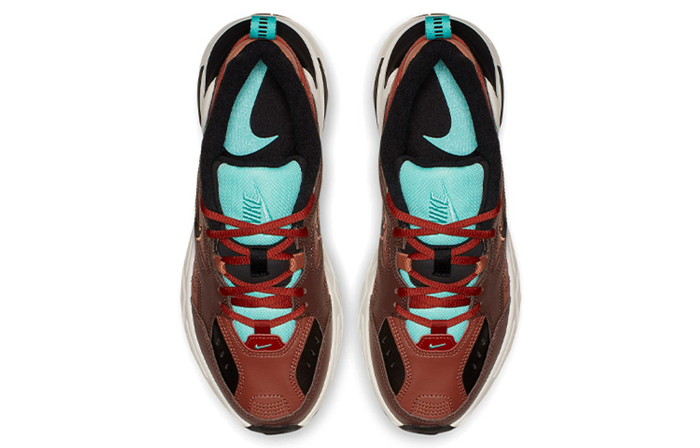 Кроссовки Nike M2K Tekno Dark Red (Женская размерная сетка)