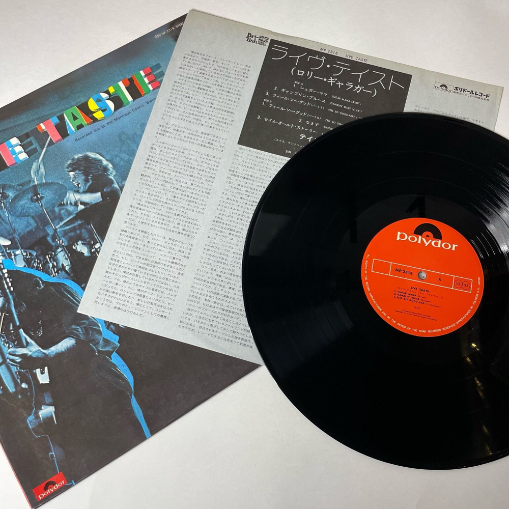 Винтажная виниловая пластинка LP Taste Live Taste (Japan 1973) (No Obi)