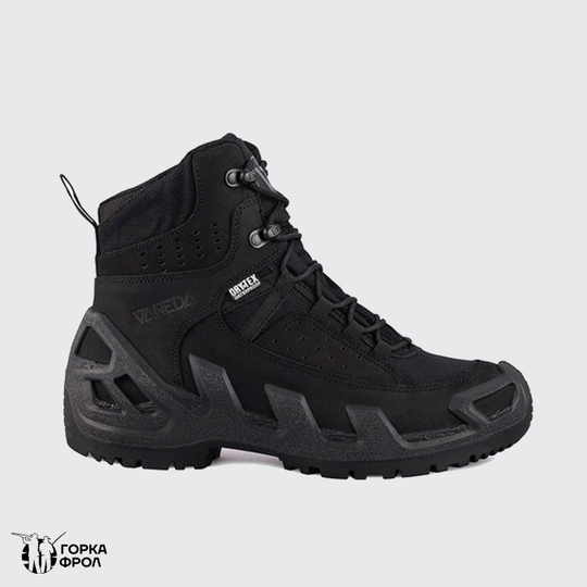 Ботинки тактические Vaneda V-Clutch Pro Mid Dry-Tex чёрные оригинал