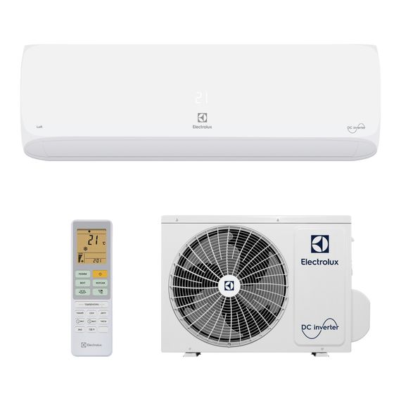 Сплит-система инверторного типа Electrolux Loft DC EACS/I-24HAL/N8 комплект — (7)