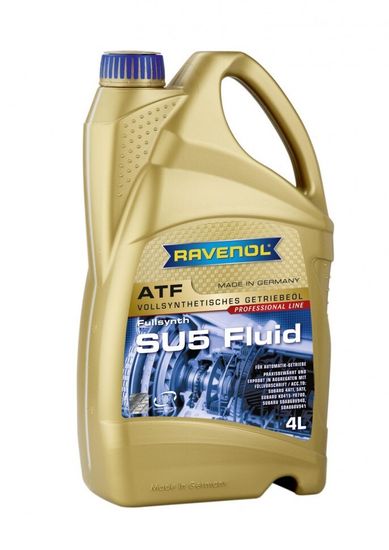 RAVENOL ATF SU5 Fluid масло для АКПП 4 Литра