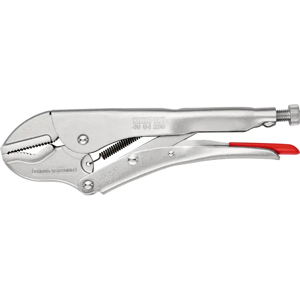 Клещи зажимные универсальные никелирование 250 мм Knipex 40 04 250
