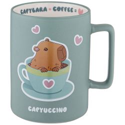 КРУЖКА LEFARD "CAPYBARA+COFFEE" 400МЛ