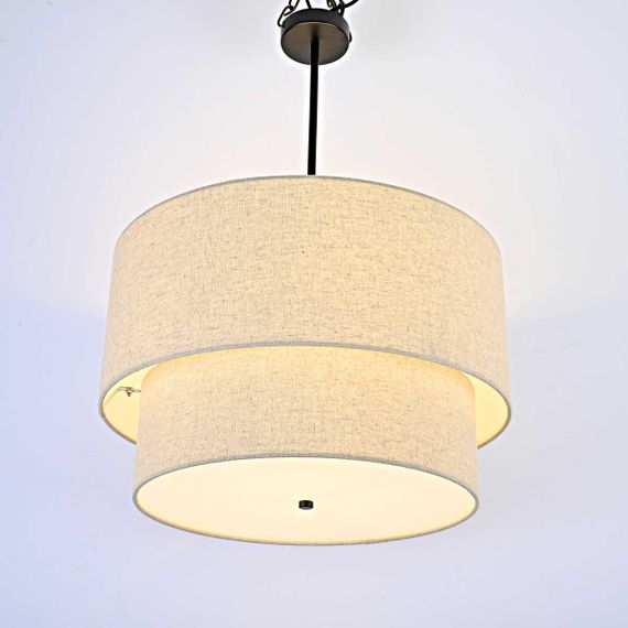 Подвесная люстра Imperium Loft Two-Tier Round 75148-22