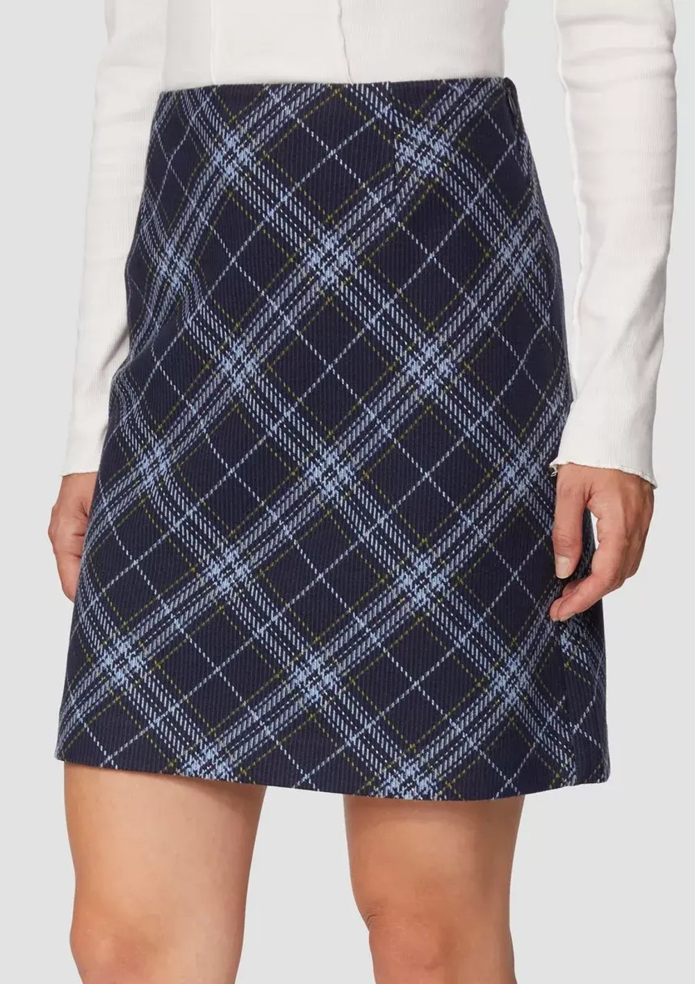 Tweed Юбка в клетку s.Oliver