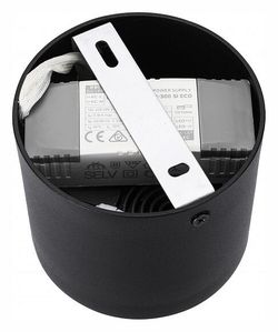 Накладной светильник iLedex Metrica 113-12W-D100-3000K-24DG-BK