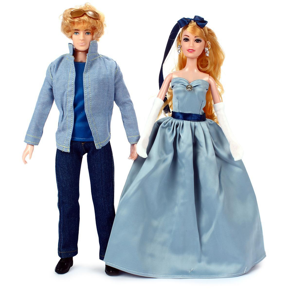 Кукла тип Модель с мужем, коробка E8062-E