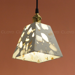 Подвесной светильник Cloyd MATERIA P1 / pyramid - латунь (арт.12182)