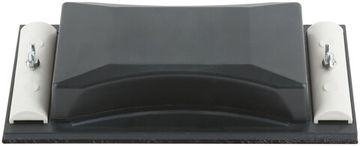 Держатель д/нажд.бум. пластиковый с мет.прижимом, черный 210х105 мм