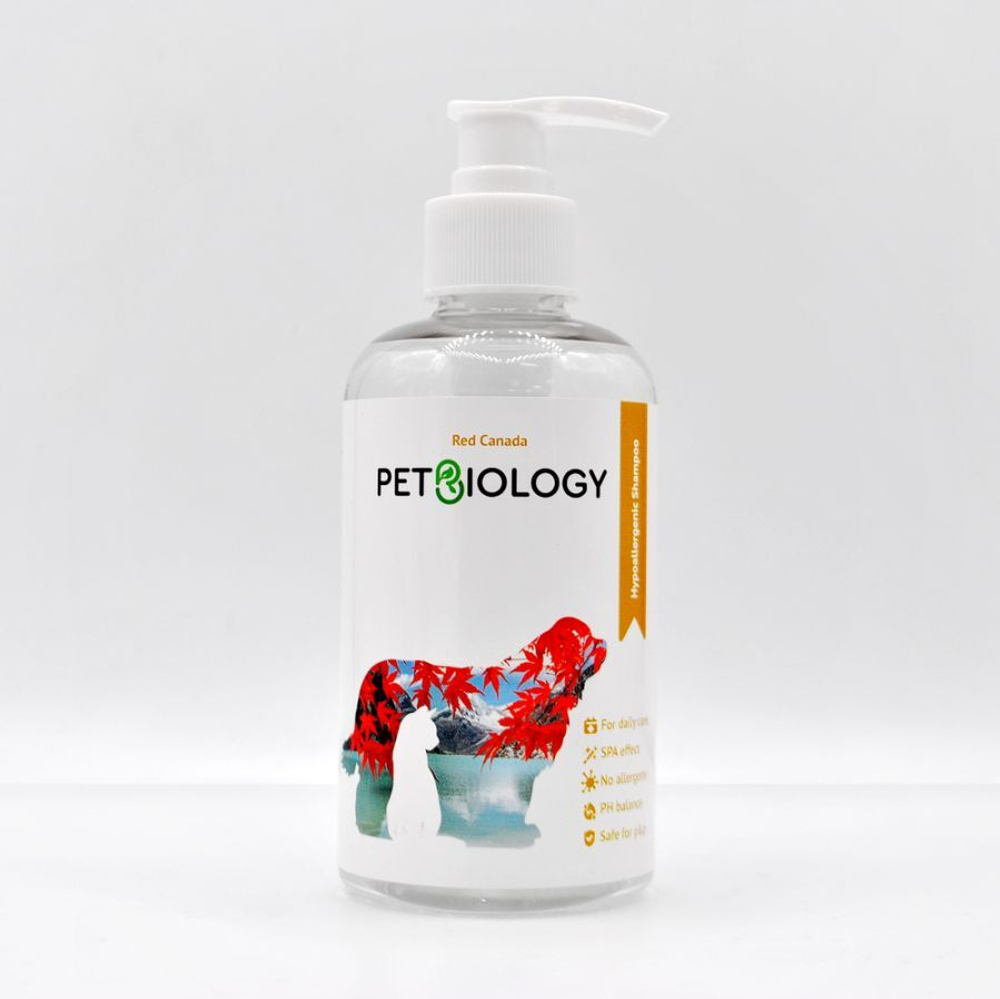 Шампунь PETBIOLOGY гипоаллергенный для собак и кошек, щенков и котят с 3-х месяцев, Канада, 750 мл