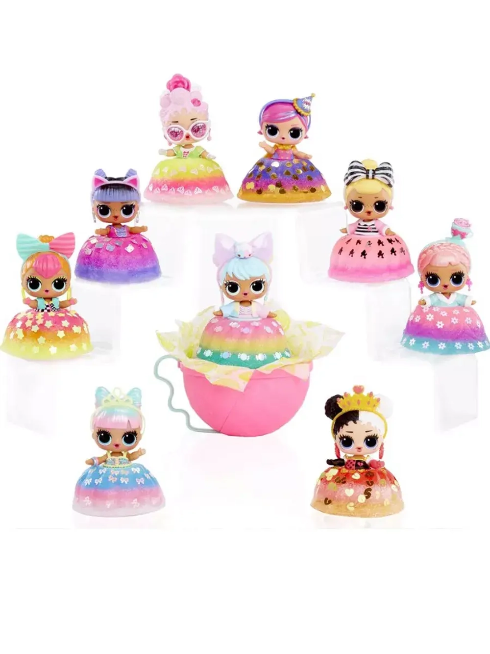 Кукла Лол Сюрприз в шаре Lol Mix Make Birthday Cake оригинал