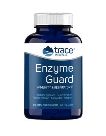 Trace Minerals Enzyme Guard ( 60 капс ), Энзимы, Ферменты