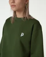 Толстовка Postaments P Logo хаки