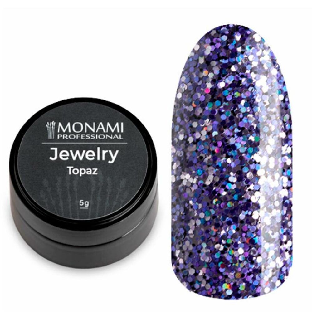 Monami Гель-лак Jewelry Topaz, 5 гр