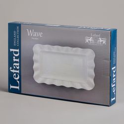БЛЮДО LEFARD "WAVE" ПРЯМОУГОЛЬНОЕ 30,5*18,5*3 CM