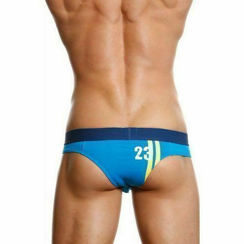 Мужские трусы брифы CROOTA Inner Sport Bikini Brief Blue CR00040