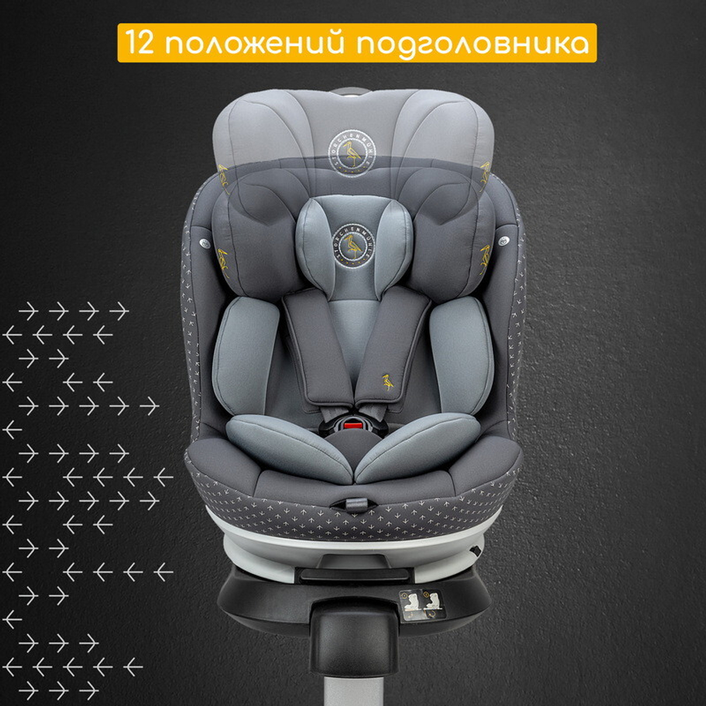 Детское автокресло Storchenm_hle by Osann Niki Complete Asphalt