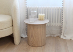 Столик Type D 40 см основание D 29 см (натуральный дуб)