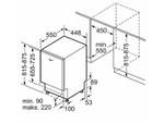 Встраиваемая посудомоечная машина Bosch SPV4HKX10E