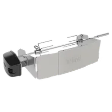 Вертел с двумя зажимами и электромотором для грилей Weber Pulse 1000 и 2000