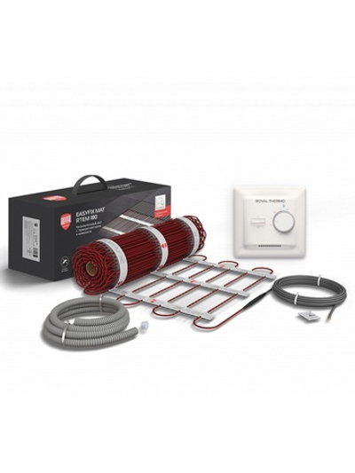 Комплект теплого пола Royal Thermo EasyFix Mat RTEM 2-180-3,5 с терморегулятором Basic