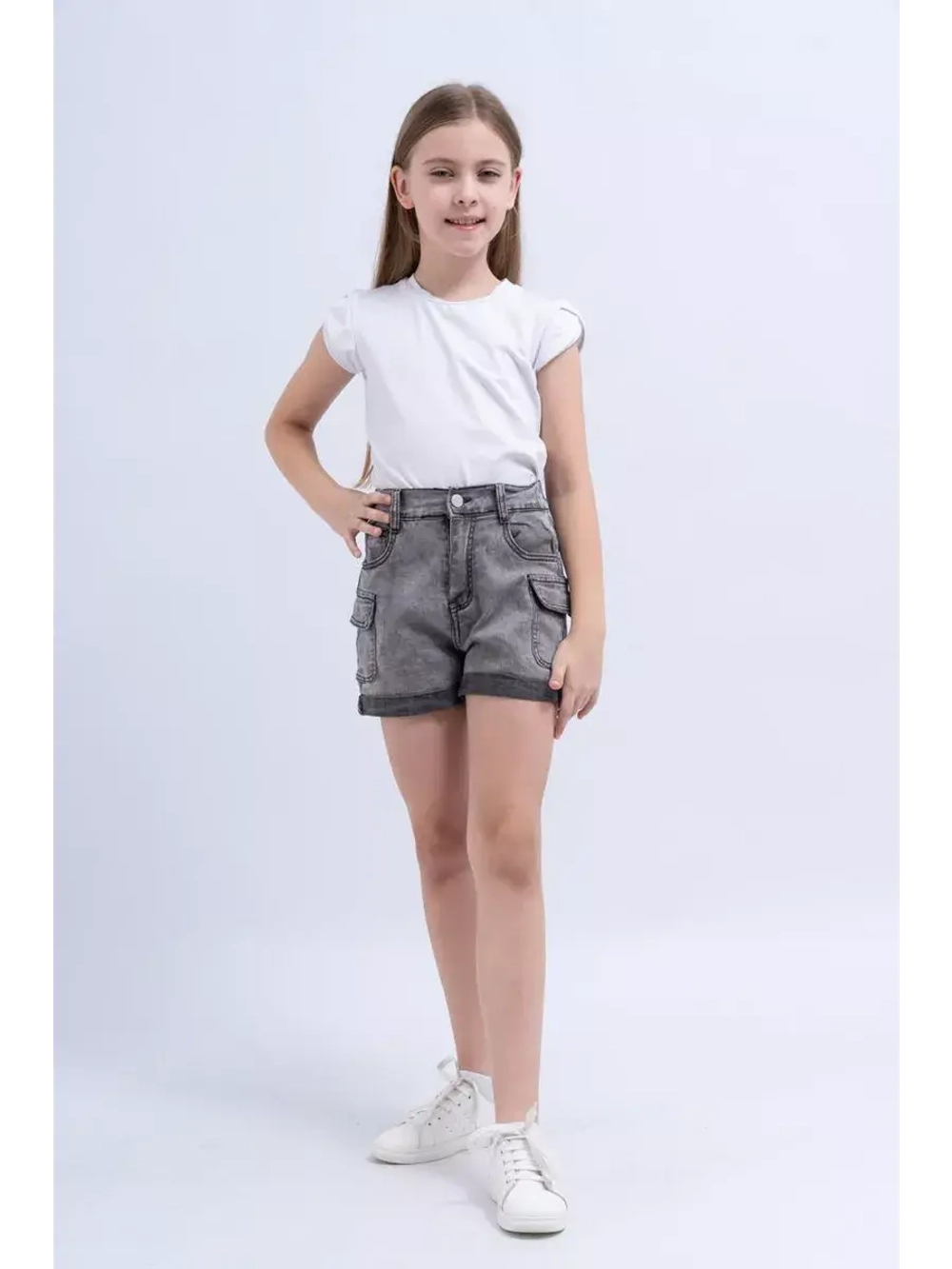 Шорты летние джинсовые