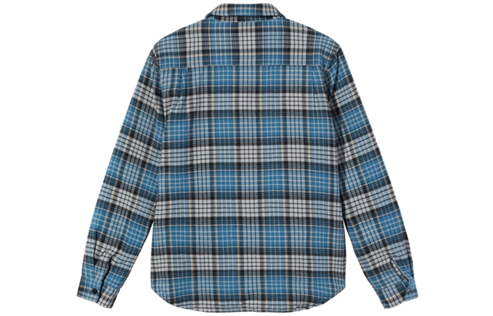 Рубашки Stussy FW21 Quilted Lined Plaid Shirt, 1110190