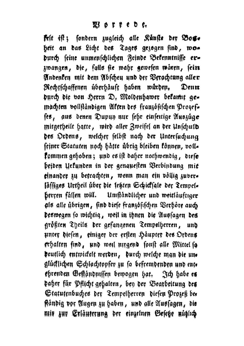 Statutenbuch Des Ordens Der Tempelherren. Erster theil | Friedrich Münter