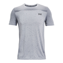 Мужское теннисное поло Under Armour Seamless T-Shirt Men - Grey, Black