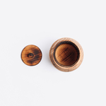 Кубышка (бочонок) для меда, соли, специй, пряностей из древесины кедра. K59