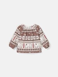 Пижама для девочек "Лесные сказки" 0+