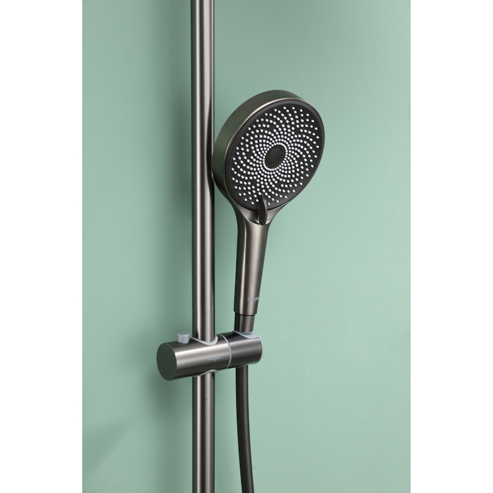 Душевая система Raglo R10.24.09, графит