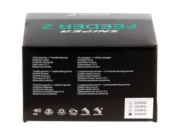 Катушка Salmo Sniper FEEDER 2 6000FD