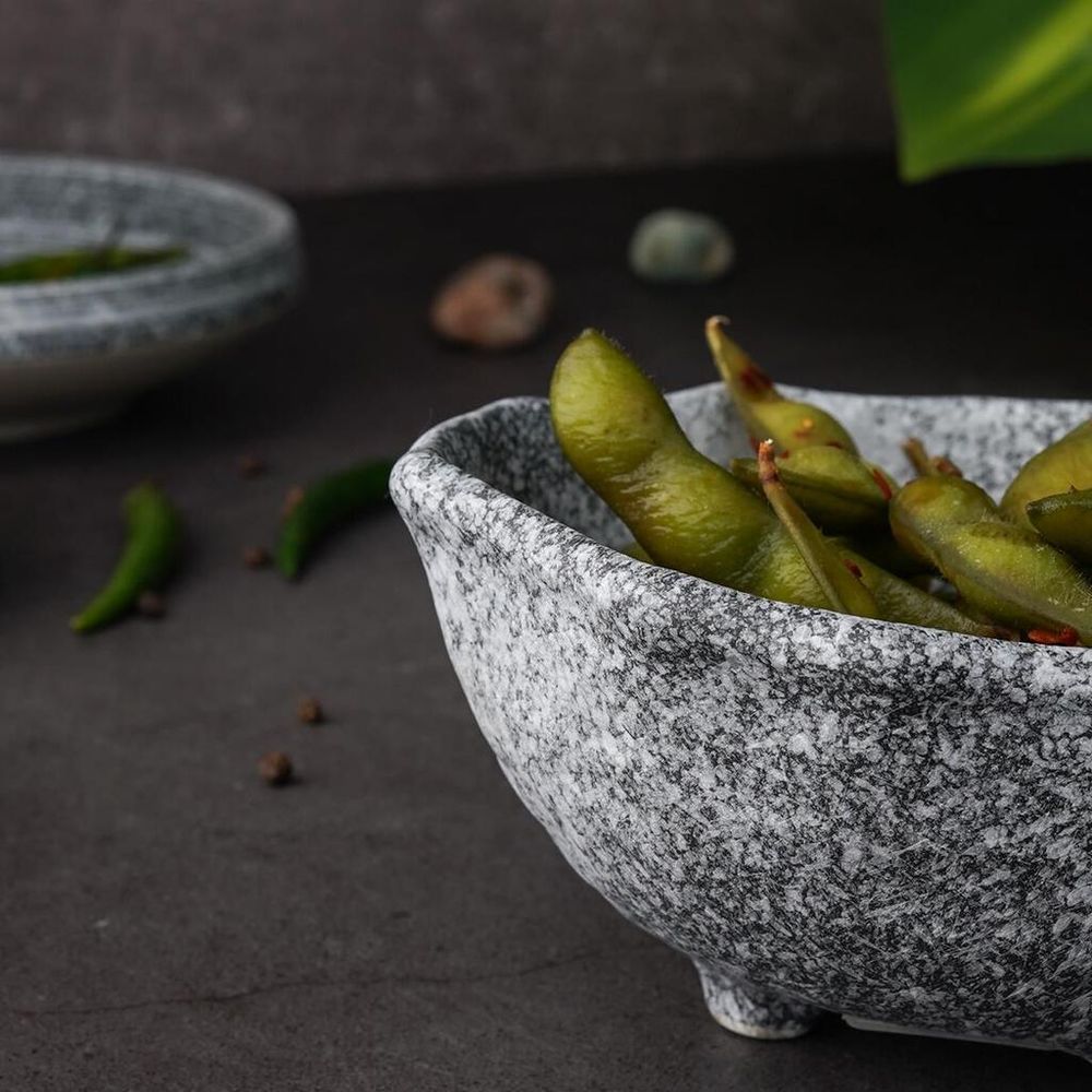 Салатник 350 мл d 14,5 см h7,5 см Wave Up Stone Untouched Taiga P.L. Proff Cuisine [6]