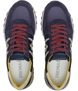 Premiata Lander 4948 Черные с синим