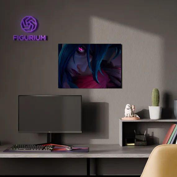 Постер Jinx hugs - Arcane