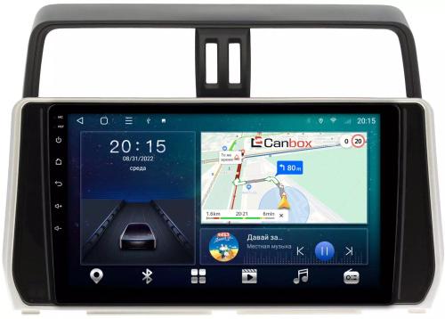 Магнитола для Toyota Land Cruiser Prado 150 2017-2023 - Canbox 1038/1058 Android 10, SIM-слот