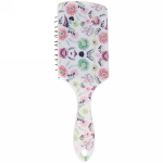 Расчёска массажная «Secret of beauty- Розы» 1 цвет, прямоуг., 23,5*7,5 см