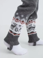 Рейтузы вязаные с орнаментом