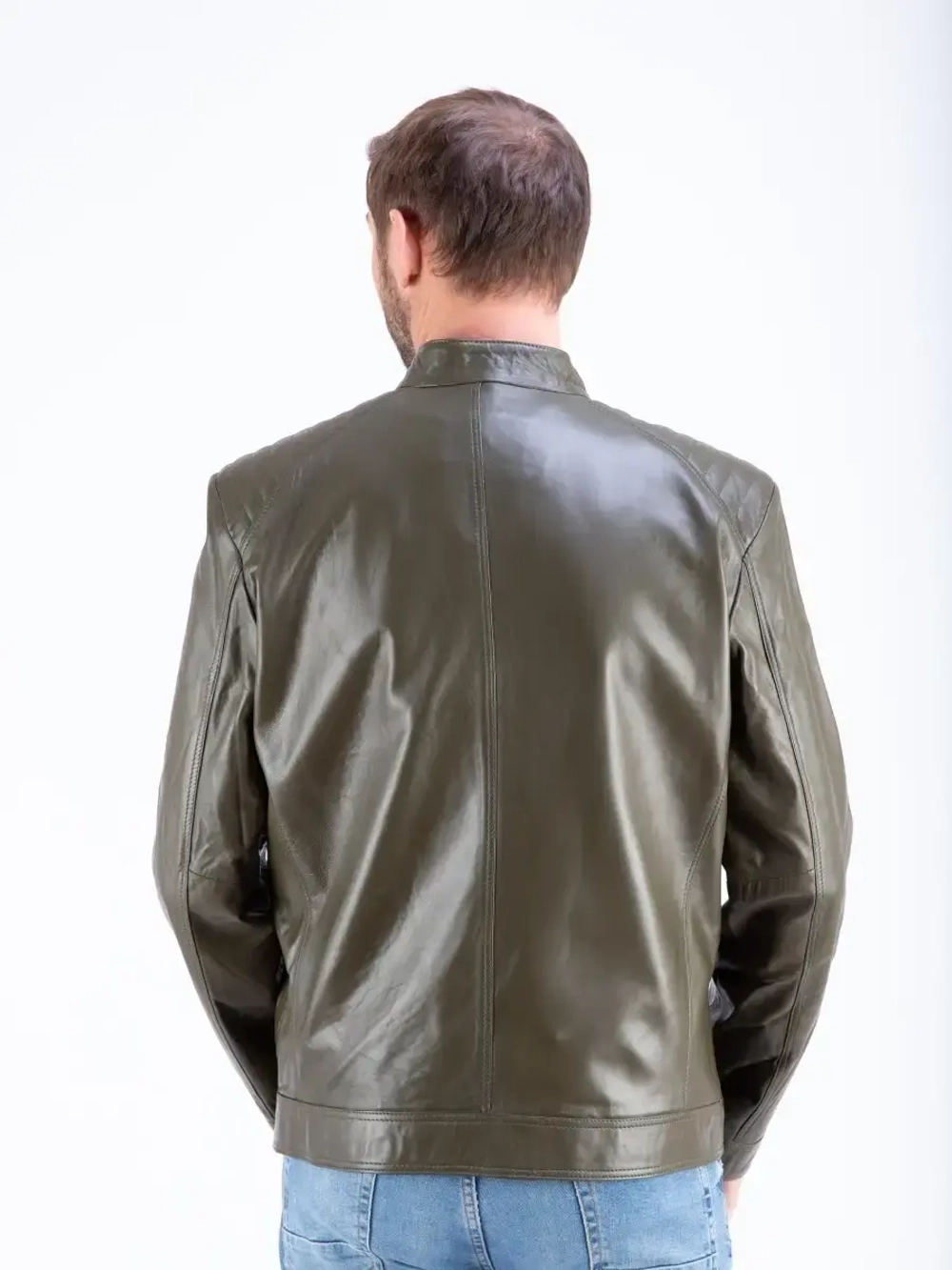 Куртка мужская  из натуральной кожи