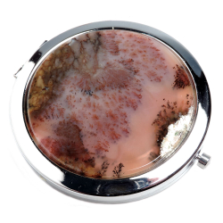 Зеркальце агат моховый