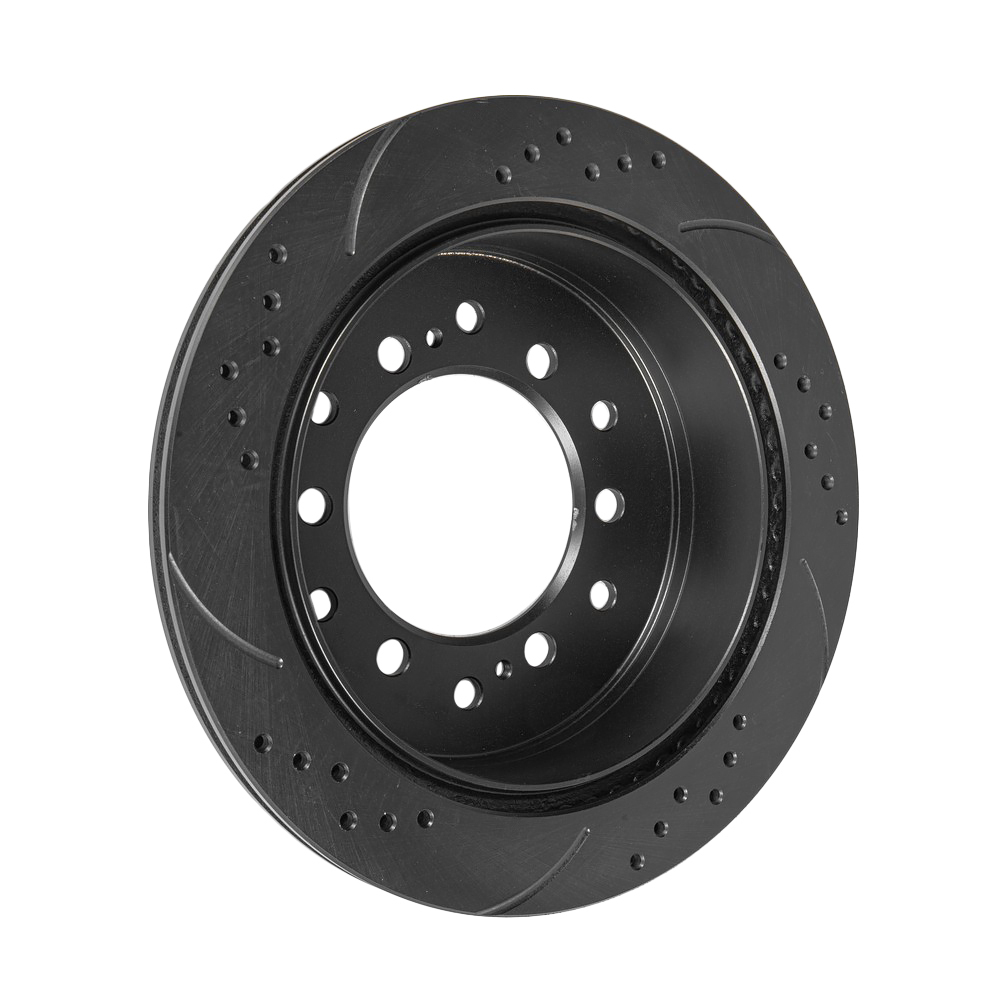 Диск тормозной GANZ задний перфорированный PRO-Line с покрытием (комплект - 2 шт) TOYOTA LC Prado J150 Арт.: GIJ06022S